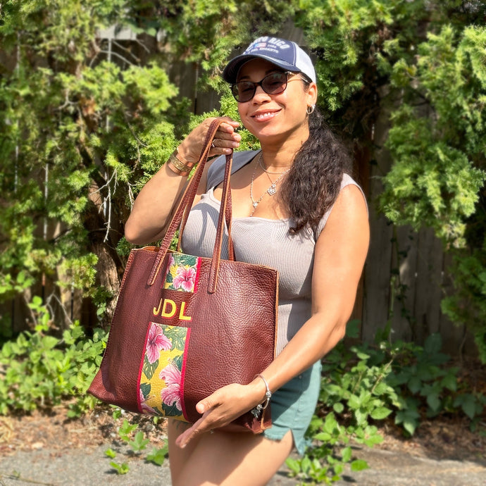 A Dream Collab With Portland Leather:  Designing My Personal Custom Tote Bag