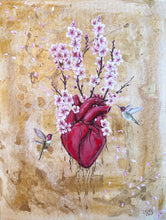 Load image into Gallery viewer, A Nurtured Heart 2 | Acrylic on Canvas | 2024
