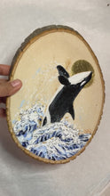 Load and play video in Gallery viewer, Orca Whale, Lolita AKA Tokitae Acrylic on Wood | 2024
