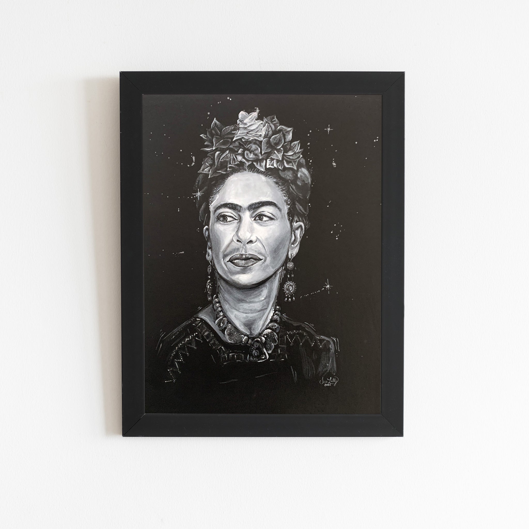 Portrait Painting of Frida Kahlo